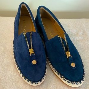 NEW Anne Kline Memory Foam Slip on zip up shoes 8M